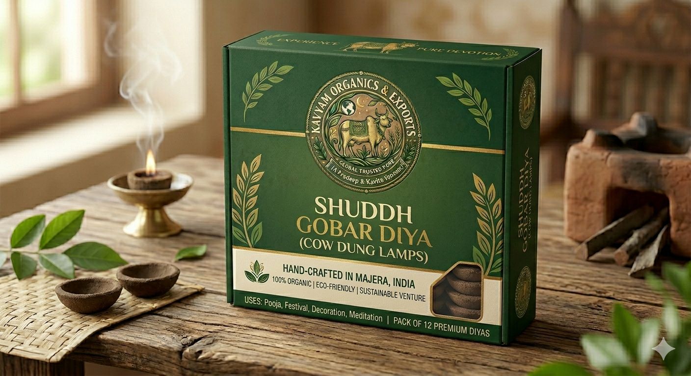Plain Gobar Diya